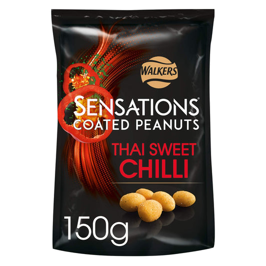 8 x Sensations Peanuts Thai Sweet Chilli - 150GM