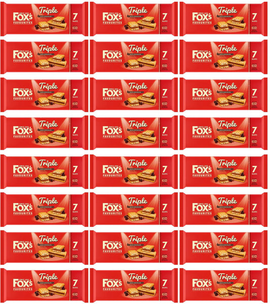 24 x Foxs Triple 7-pack - 7PK