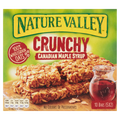 5 x Nature Valley Crunchy Canadian Maple Syrup 5 Pack 210Gm