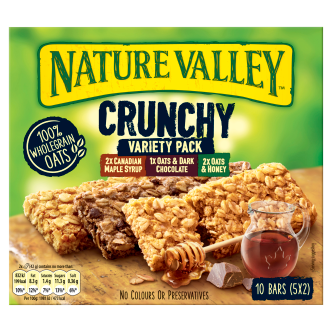 5 x Nature Valley Variety 5Pk 210Gm