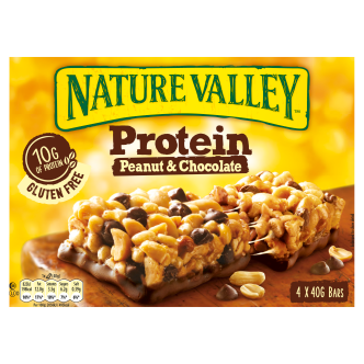 8 x Nature Valley Protein Peanut & Choc 4Pk 160Gm
