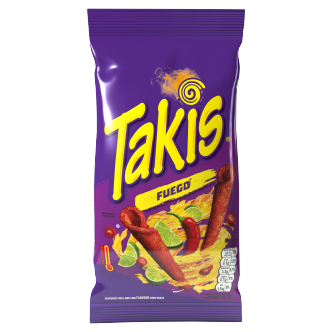 18 x Takis Fuego Chilli & Lime Snack - 100GM