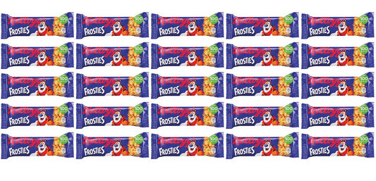 25 x Kelloggs Frosties Cereal & Milk Bar - 25GM