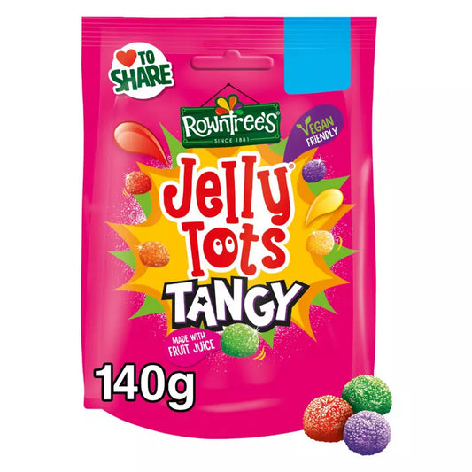 10 x Rowntrees Jelly Toots Tangy 140G
