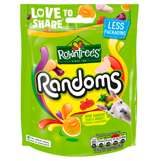 9 x Rowntree Randoms Pouch 150Gm