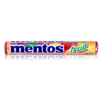 40 x Mentos Chewy Fruits 38Gm