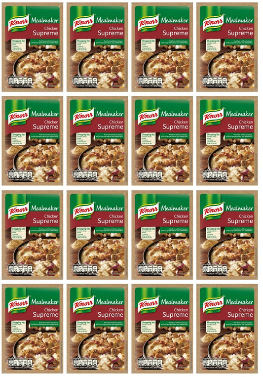16 x Knorr Mealmaker Chicken Supreme 40G