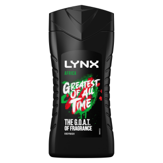 6 x Lynx Body Wash Africa 225Ml