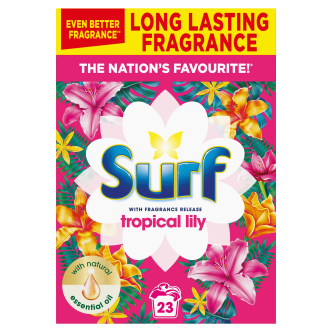 4 x Surf Powder Tropical 23 Wash 1.15Kg
