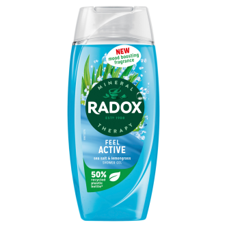 6 x Radox Shower Active - 225Ml