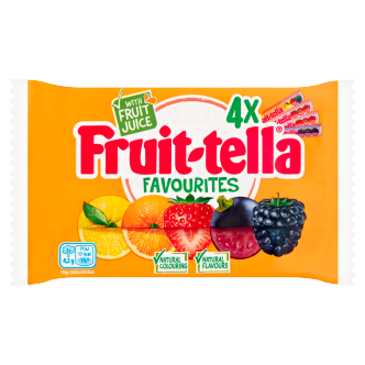 18 x Fruitella Chewy Mix 4Pk 164Gm