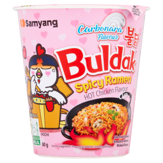 6 x Samyang Hot Chicken Carbo Cup  - 80G