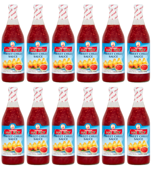 12 x Mae Ploy Blue Sweet Chilli Sauce 12x730ml - 730ML