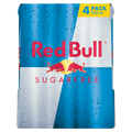 6 x Red Bull Energy Drink Sugar Free 4 Pack 4X250Mls