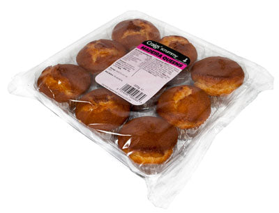 12 x Craigs Plain Maderia Buns 9