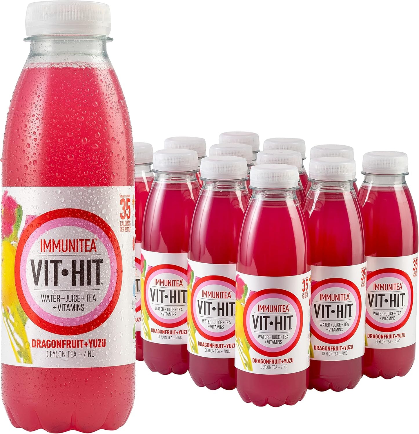 12 x Vit Hit Dragonfruit + Yuzu 500Ml