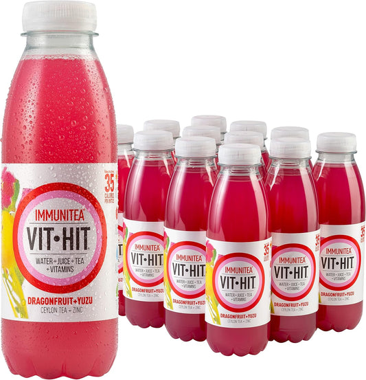 12 x Vit Hit Dragonfruit + Yuzu 500Ml