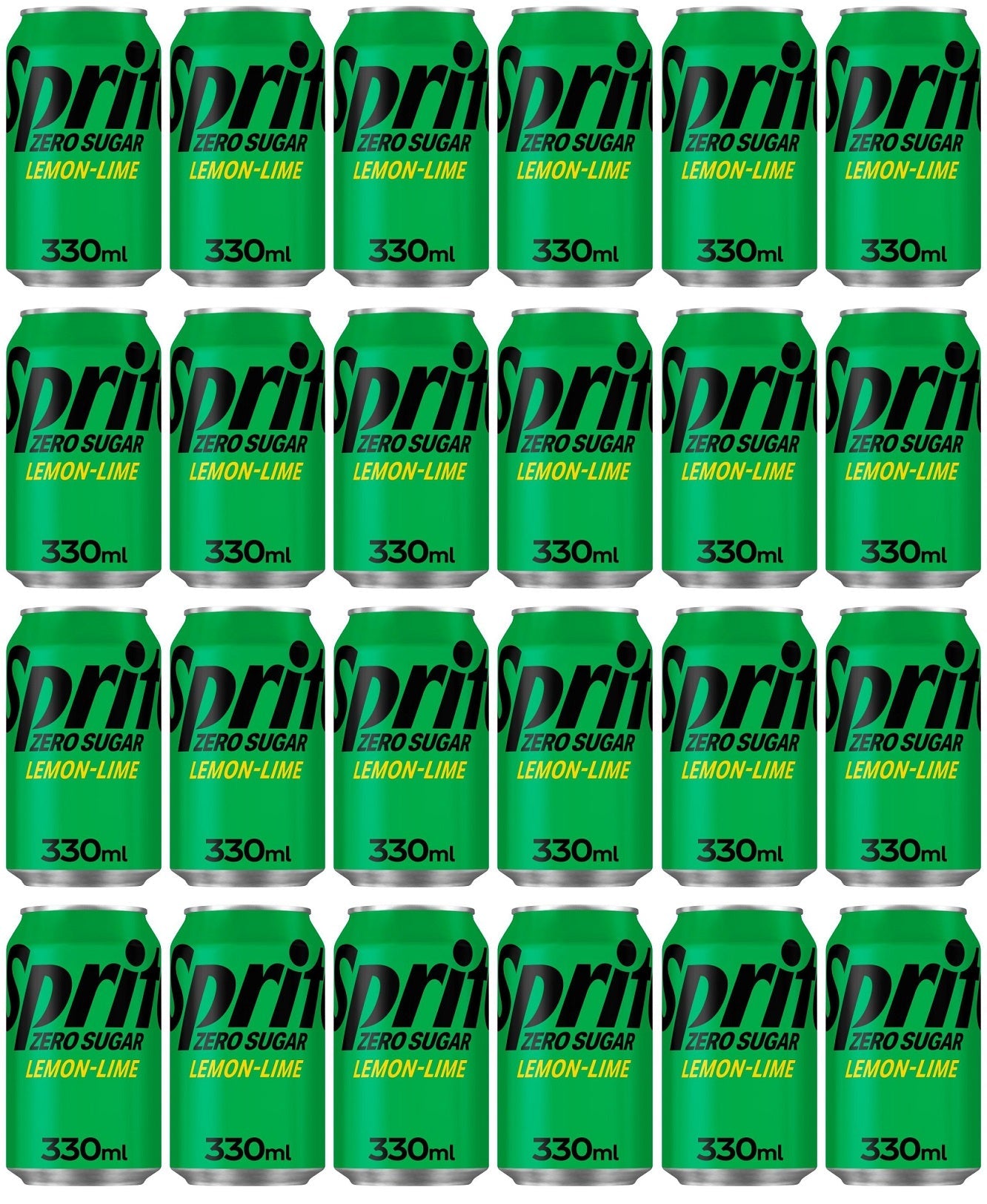 24 x Sprite Lemon-Lime No Sugar 330Ml