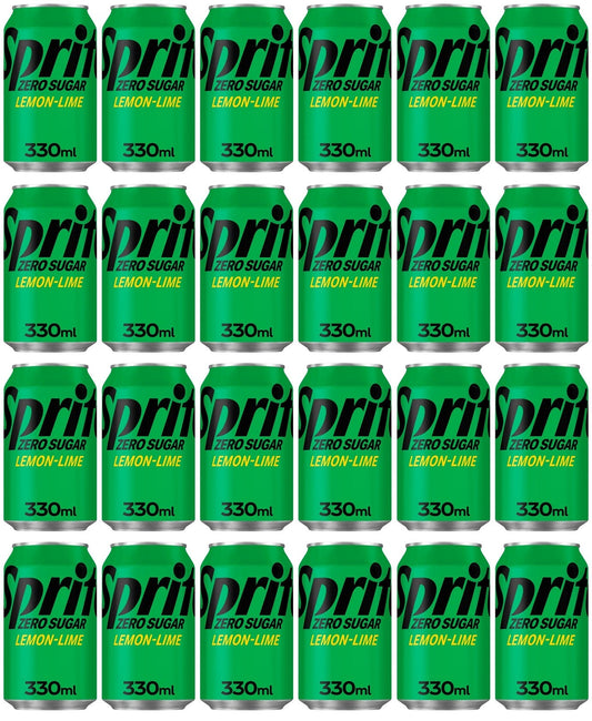 24 x Sprite Lemon-Lime No Sugar 330Ml