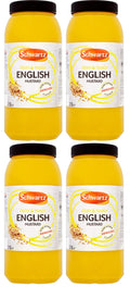 4 x Schwartz English Mustard 2.15L