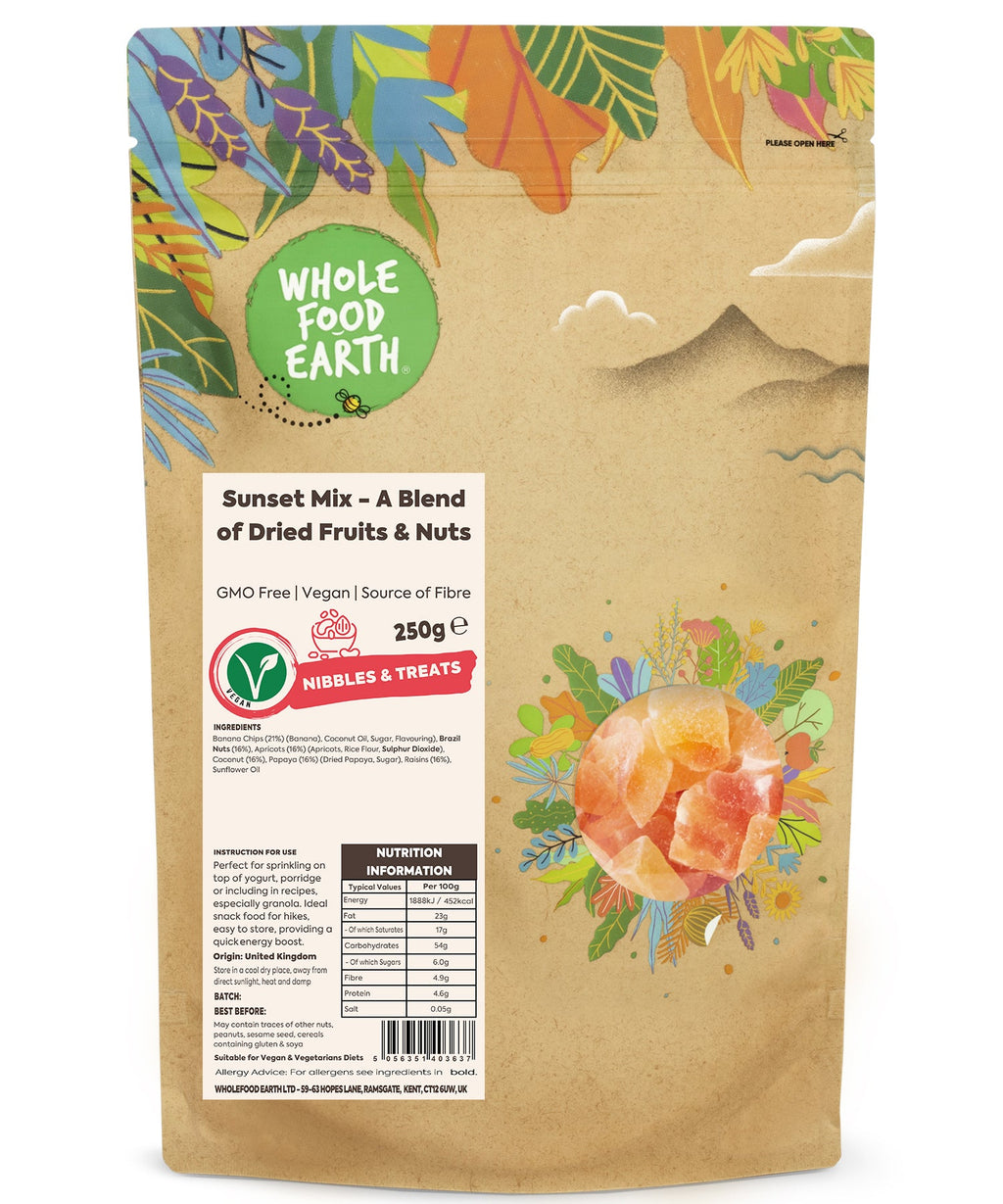 Sunset Mix - A Blend of Dried Fruits & Nuts