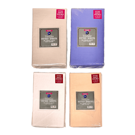 BED201 DOUBLE FIITTED SHEET