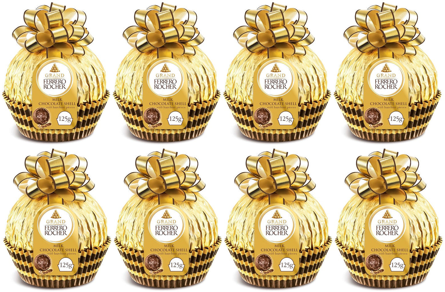 8 X Grand Ferrero Rocher Milk 125GM