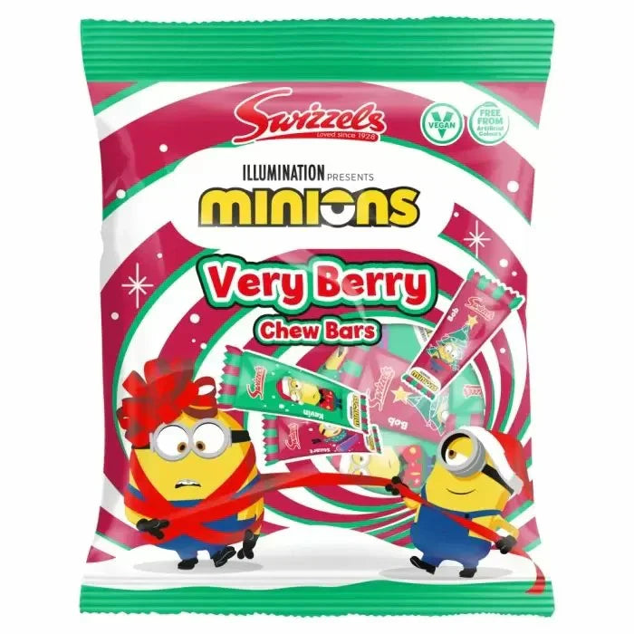 12 X Swizzels Minions Very Berry Chews 140GM