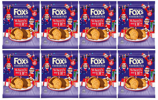 8 X Foxs Favourites Where'S My Elf? Mini Bags 5 X 20G