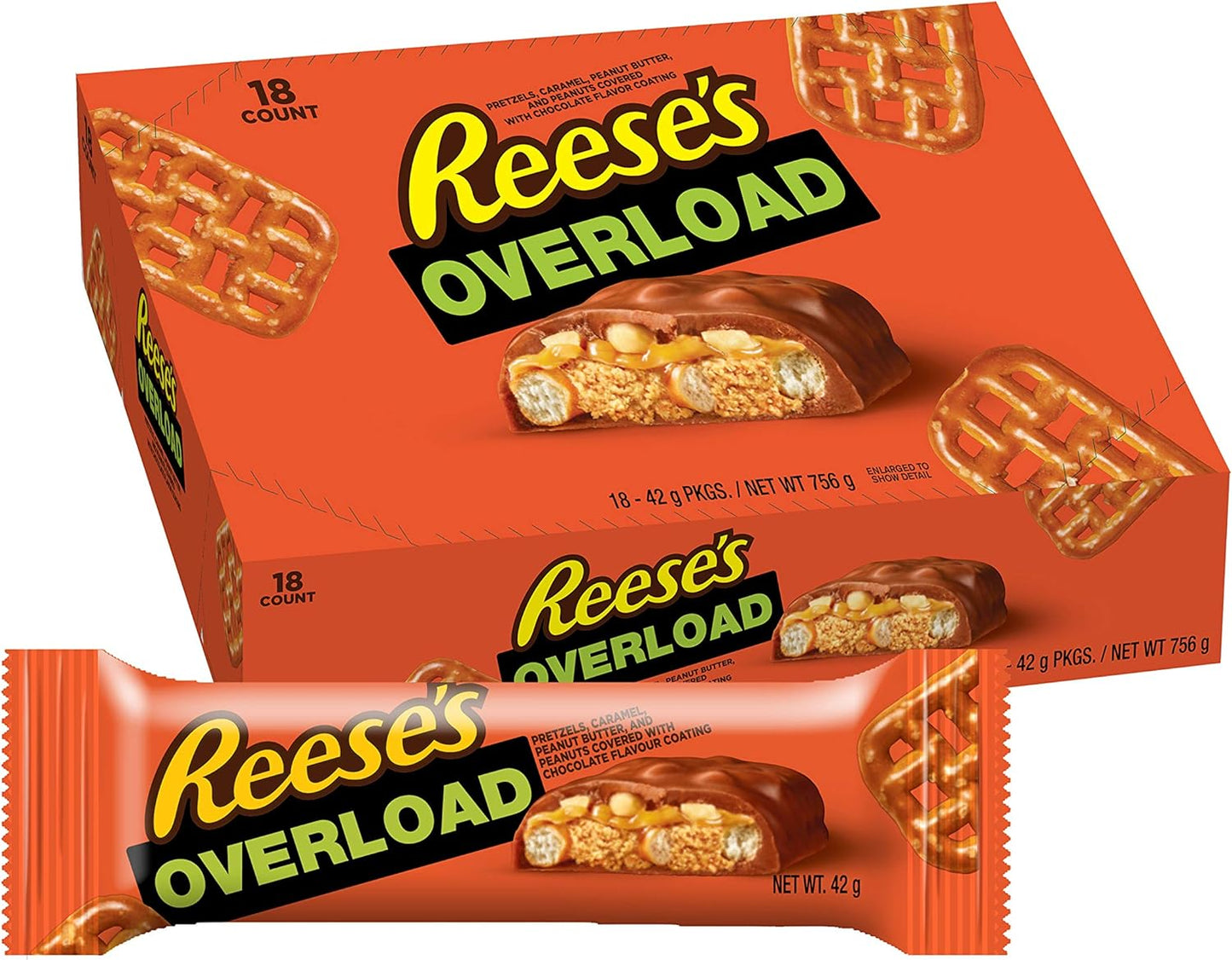 18 X Reeses Overload  42G