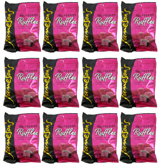 12 x Jamesons Raspberry Ruffles Bag - 135GM