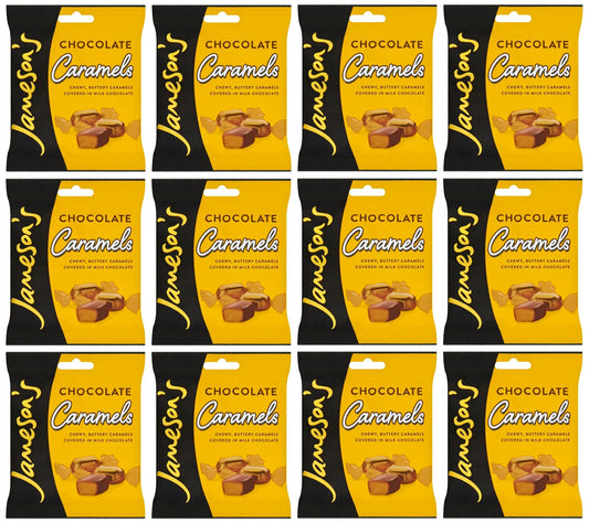 12 x Jamesons Chocolate Caramels Bag - 110GM