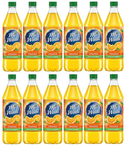 12 x Mi Wadi Orange - 1LTR