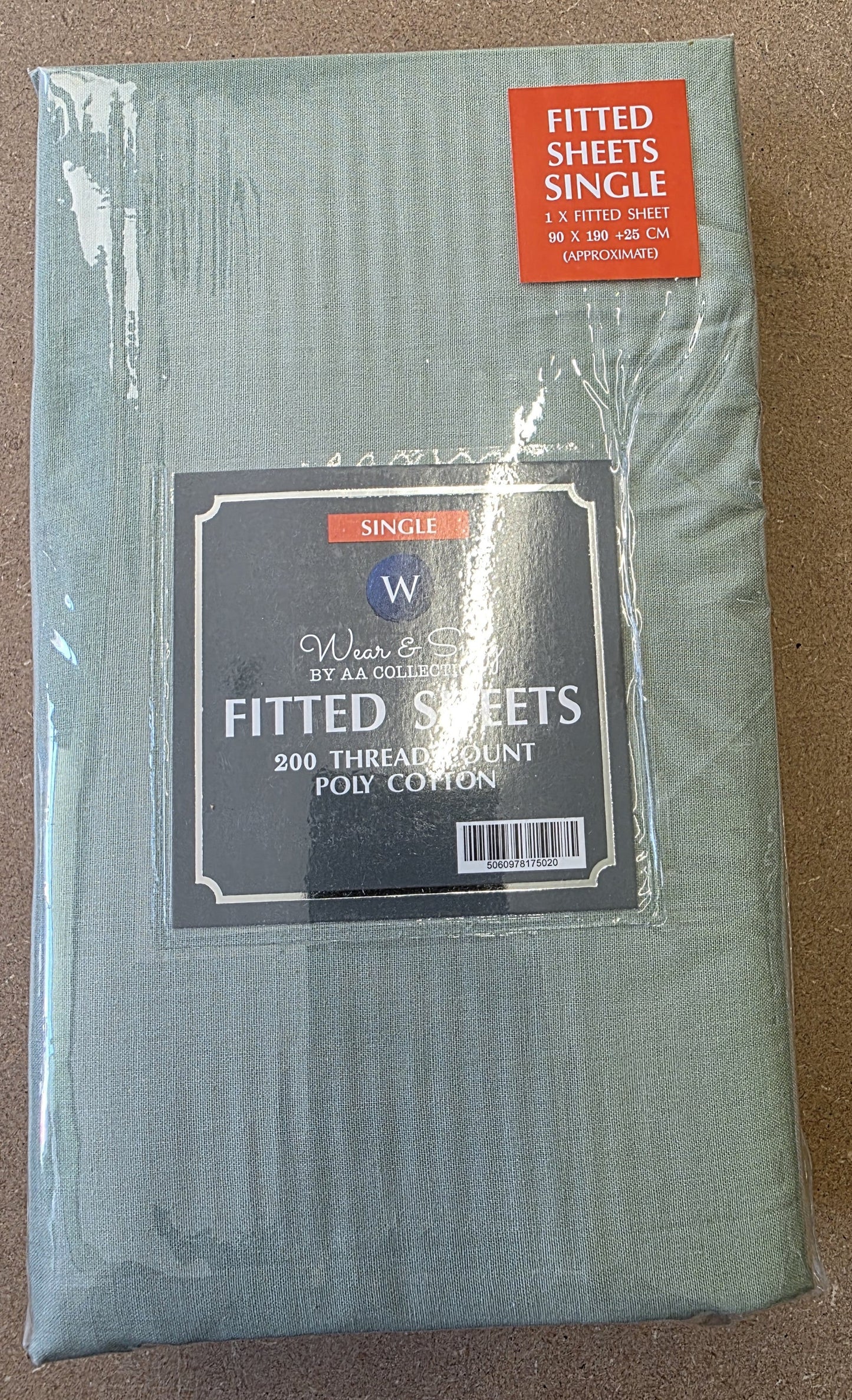 BED198 FITTED SINGLE SHEETS