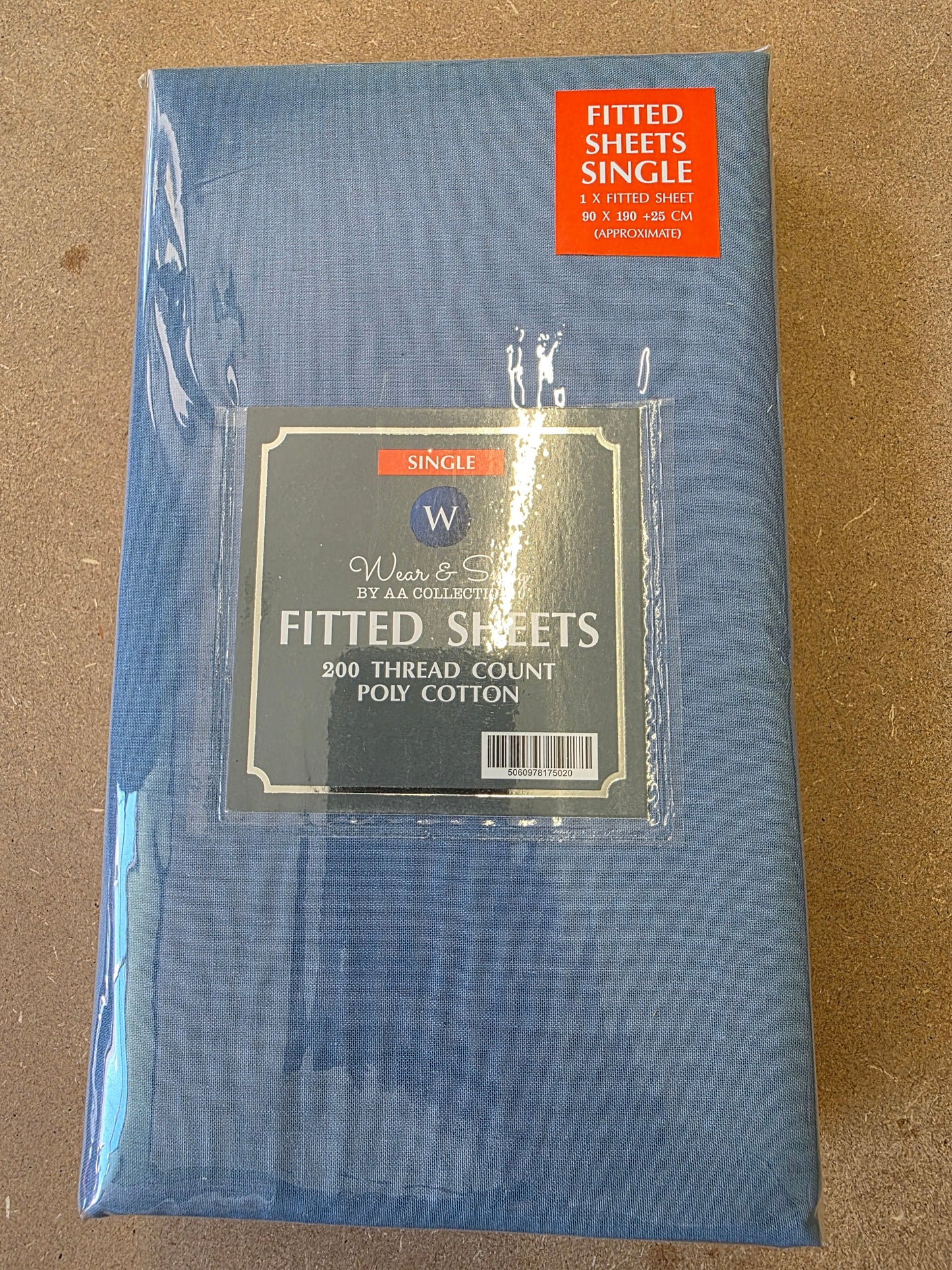 BED198 FITTED SINGLE SHEETS