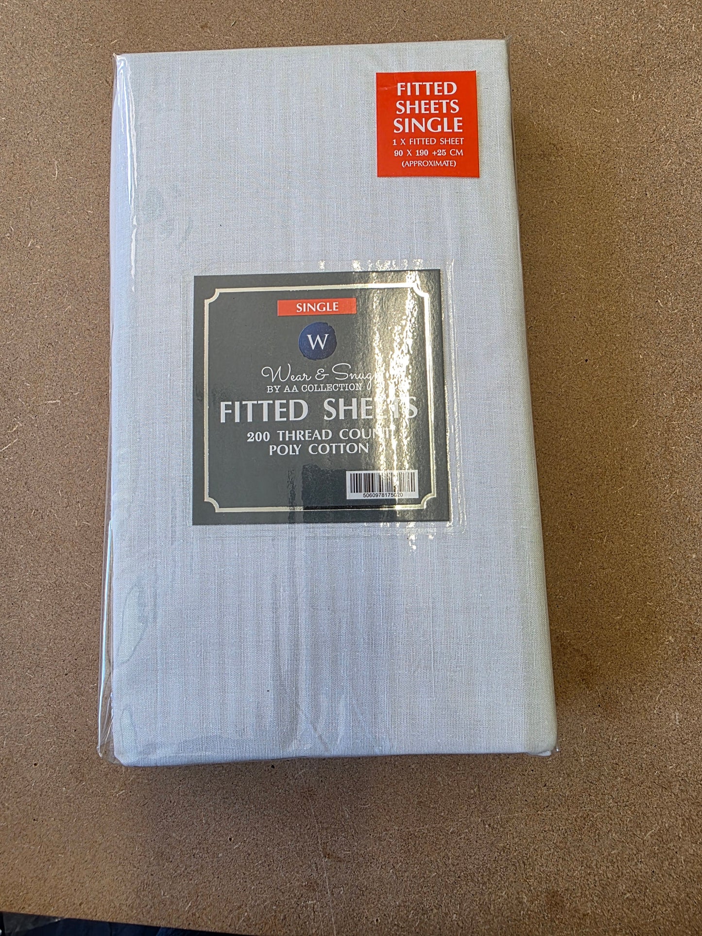 BED198 FITTED SINGLE SHEETS