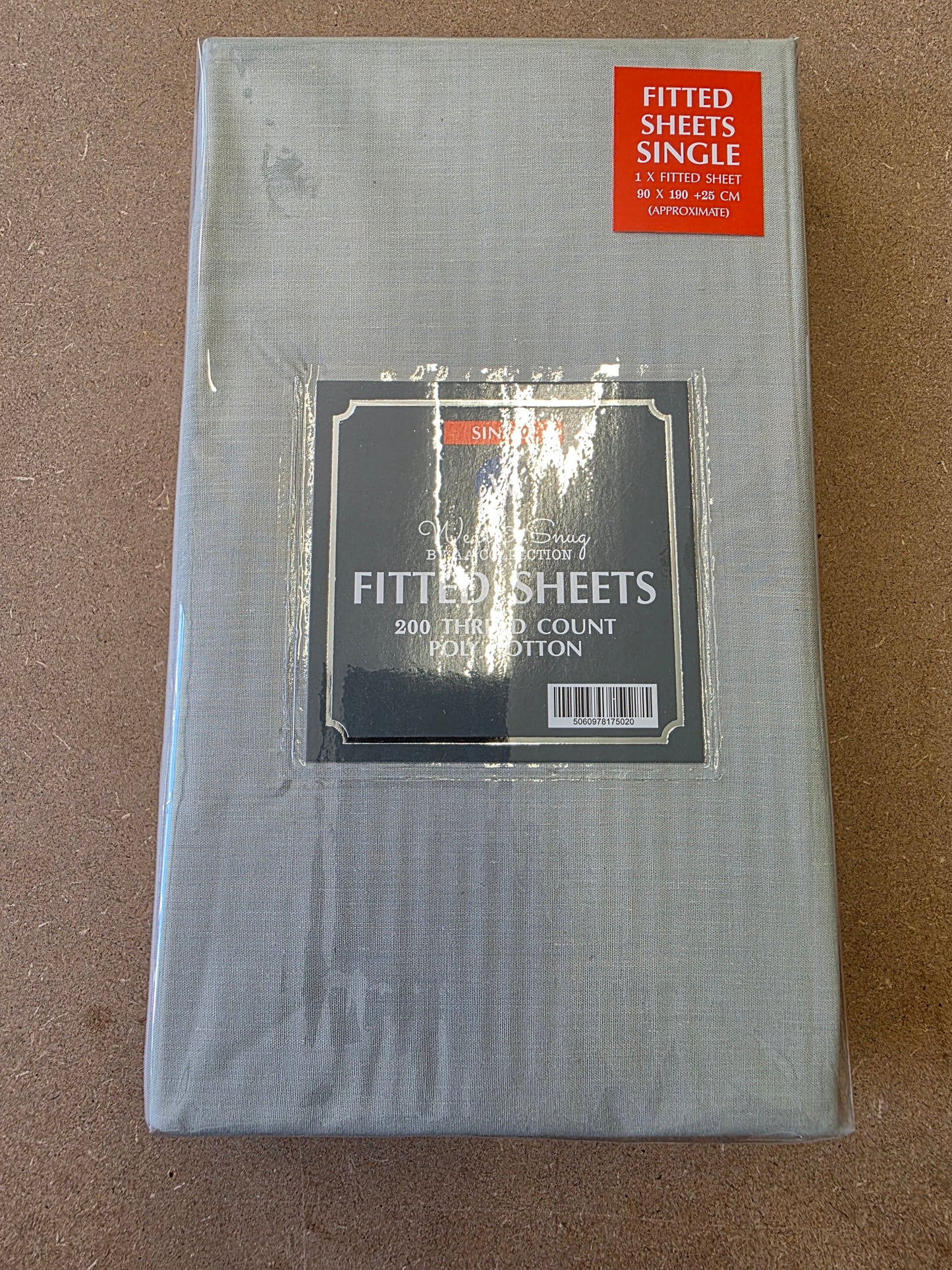 BED198 FITTED SINGLE SHEETS