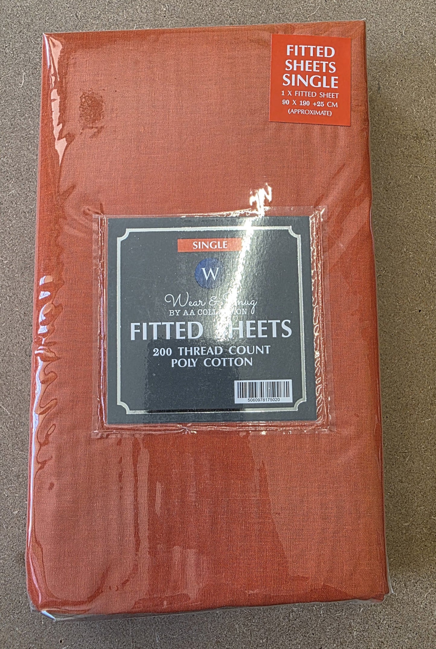BED198 FITTED SINGLE SHEETS