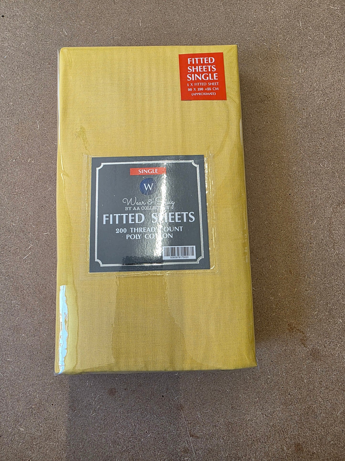 BED198 FITTED SINGLE SHEETS