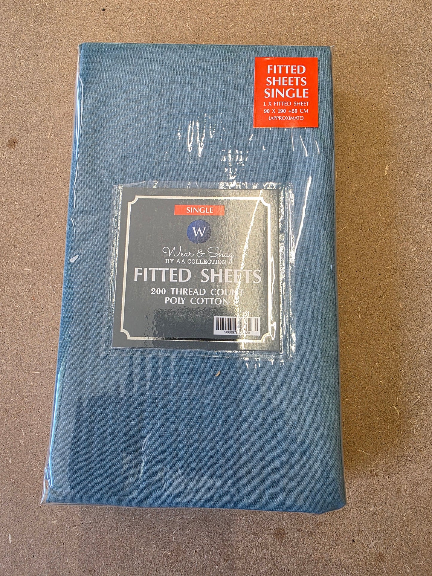BED198 FITTED SINGLE SHEETS