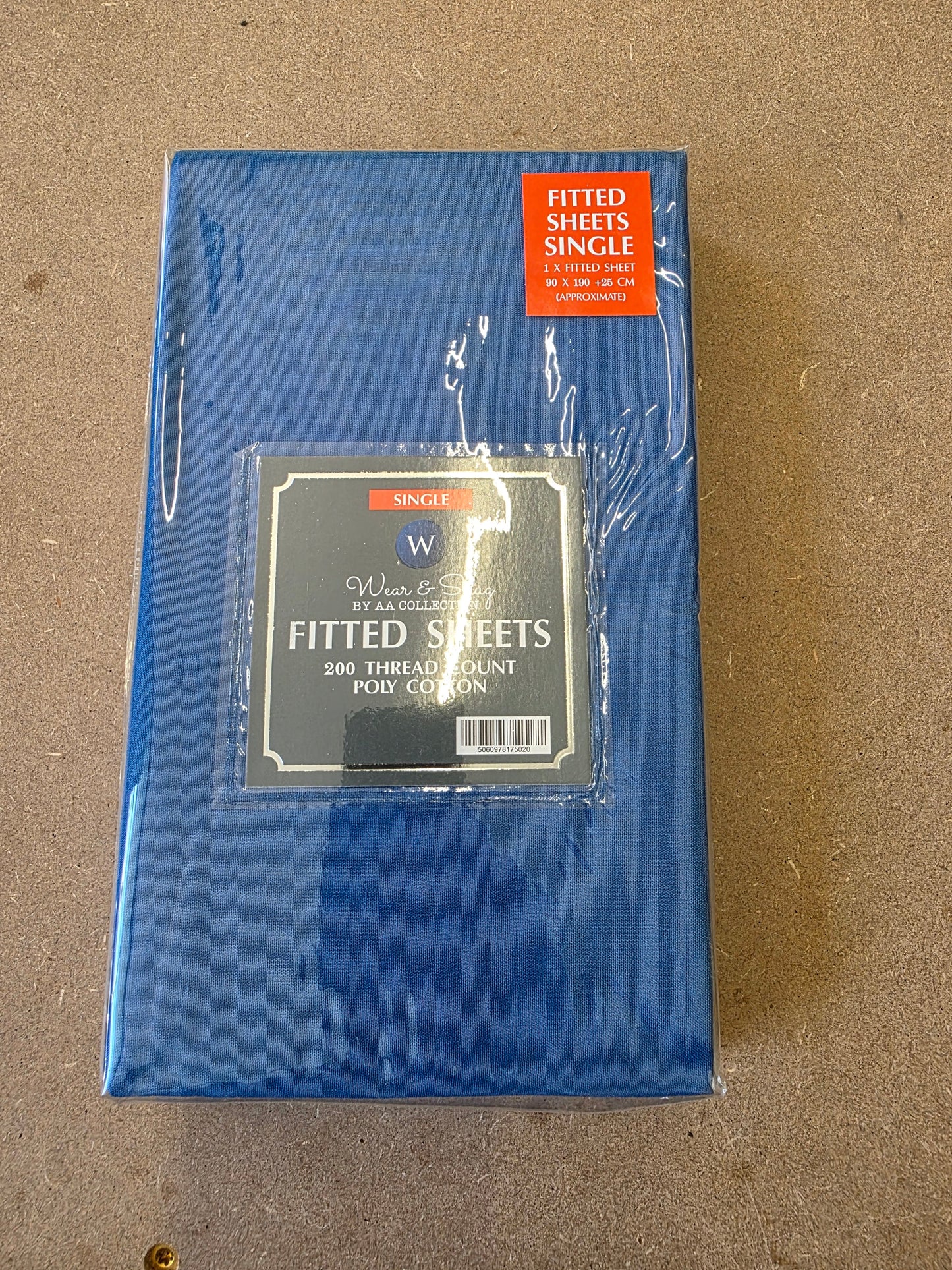 BED198 FITTED SINGLE SHEETS