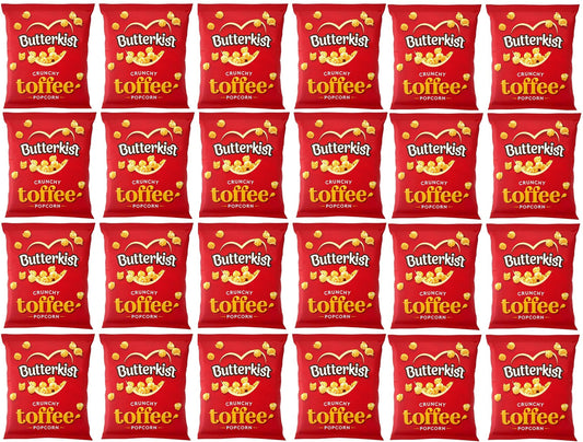 24 x Butterkist Popcorn Toffee 20G