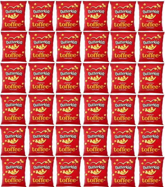 36 x Butterkist Popcorn Toffee 20G