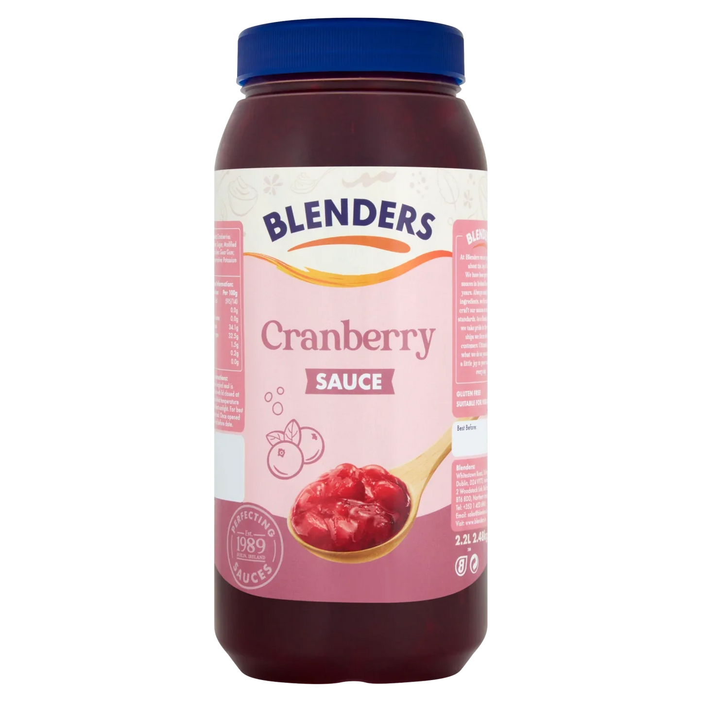 2 x Blenders Cranberry Sauce 2.2Kg