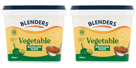 2 x Blenders Vegetable Bouillon Paste 880G