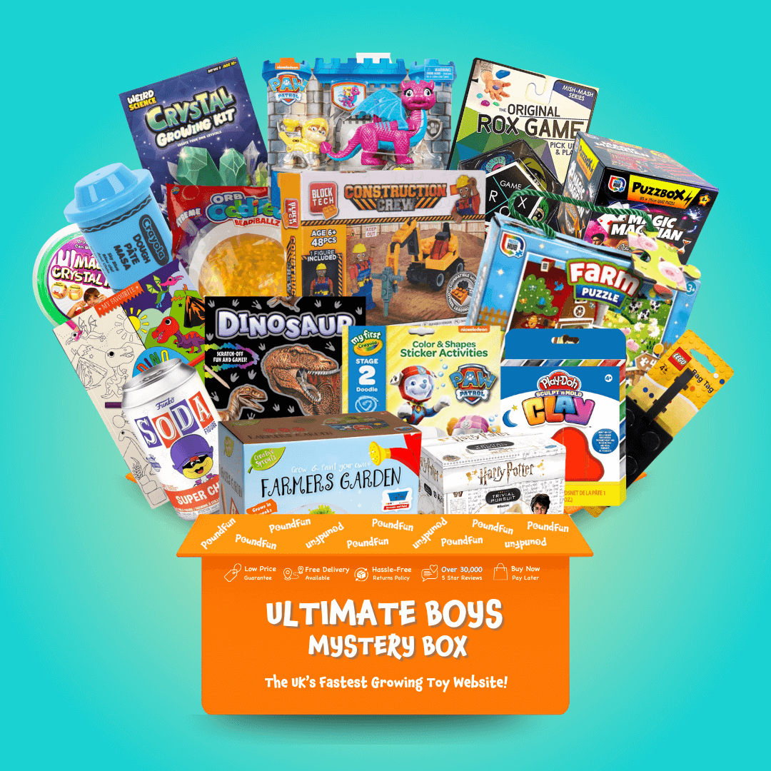 Ultimate Boys Mystery Toy Box - RRP Over £60