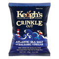 12 x Keogh's Crinkle Cut Atlantic Sea Salt & Balsamic Vinegar 125G