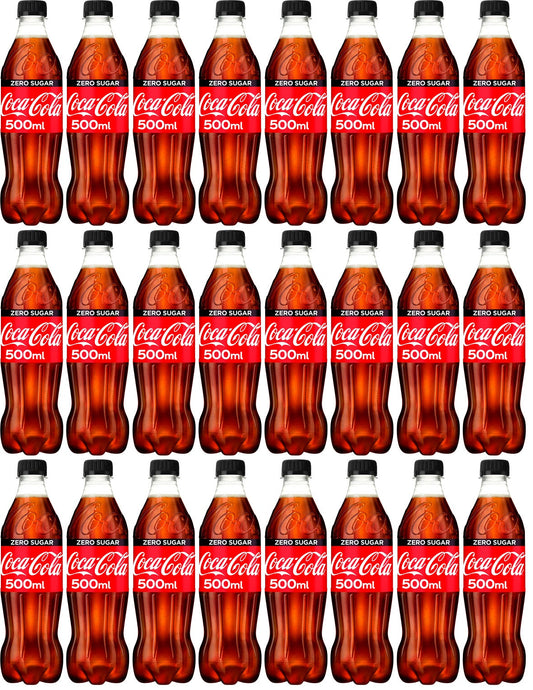 24 x Coca-Cola Zero Sugar 500Ml