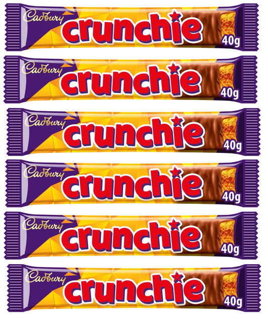 6 x Cadbury Crunchie - 40Gm