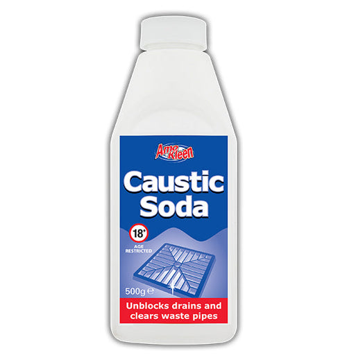 12 x Amokleen Caustic Soda 500G